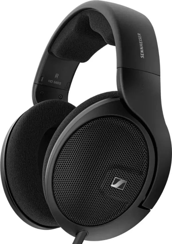 Sennheiser - HD 560S Wired Open Aire Over-the-Ear Audiophile Headphones - Black