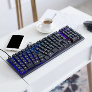 X-Bows® Knight Plus Ergonomic Mechanical Keyboard with Detachable Number Pad (QMK Firmware)